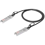 6COM 10G SFP+ DAC ケーブル 1m (3.3フィート) パッシブ ツイナックス ケーブル ダイレクト アタッチ 銅 SFP+ から SFP+ 10GBASE-CU ケーブル シスコ Ubiquiti D-リンク スーパーマイクロ ネットギア Mikrotik 1メートル