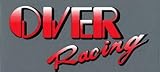 東洋マーク OVER RACING 赤 ステッカー