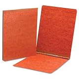 Smead Pressboard Report Cover Metal Prong with Compressor Top Fastener 250 Sheets/2 Capacity Letter 