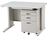 インキャビネット『CD-865』【FBC】カラー：ライトグレー(#9881232-74577)サイズ：幅40×奥行56×高さ61cm【サイドチェスト 3段引き出し 3段ワゴン デスク収納 スチールラック 小物入れ 本棚 チェスト】