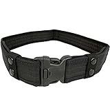 [SHENKEL] タクティカル デューティーベルト ブラックホークタイプ (BK ブラック) サバゲー装備 サバイバルゲーム ミリタリーベルト 装備用ベルト