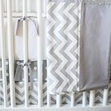 New Arrivals Zig Zag 4 Piece Baby Crib Bedding Set, Grey by New Arrivals [並行輸入品]