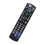 AULCMEET 代替リモコン N2QAYB001151 fit for パナソニック Panasonic VIERA ビエラ テレビ UN-19CF10-K UN-19CF8-K UN-19CF9-K UN-19F7-K UN-19F8-K UN-19F9-K UN-24F7-K UN-19F11-K UN-19F10-K