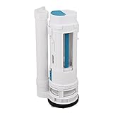 RdExPホワイト25 cm高さ水タンク接続デュアルフラッシュフィルトイレCistern Inletドレインバルブ修復