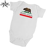 ノーカル NORCAL ベビー ロンパースREPUBLIC ONE PIECEベビーサイズホワイトNO1 18MOS