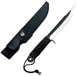 豊稔光山作 剣鉈 合皮ケース入 安来鋼入 HT-3557