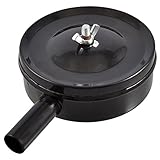 uxcell 1" PT Male Thread Metal Air Compressor Silencer Filter Muffler Black [並行輸入品]