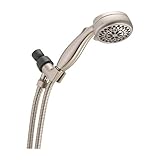 Delta 75700SN Universal Showering Components Arm Mount Massage Handshower, Brushed Nickel [並行輸入品]