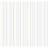 York Wallcoverings Casabella II Tailored Stripe Wallpaper Memo Sample, 8 by 10-Inch, White, Cream, W