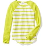 オールドネイビー OLD NAVY/ ロング&リーンワッフルニットラグランティ パワー サージ トップス長袖Tシャツ S (6～7歳)【並行輸入】