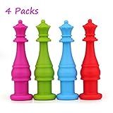 LSD FDA-approved Baby Silicone Teether - Chewable Pencil TopperSafe Chess ShapedPerfect for Children