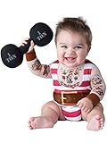 InCharacter Costumes Baby Boys' Silly Strongman Costume Red/White X-Small [並行輸入品]
