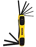 STANLEY STHT71801 Folding SAE Hex Key Set, 9-Piece by STANLEY [並行輸入品]