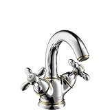 Hansgrohe Zweigriff Waschbeckenarmatur Axor Carlton chrom mit SCHWENKAUSLAUF 17030000