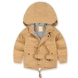 LJYH ボイーズ上質綿コート男の子ロングセクション秋冬新品売れ筋デザイン　あんず色　100cm