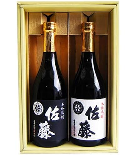 Amazon.co.jp: SDKWDH 佐藤酒造 魔王720ml+佐藤黒720ml飲み比べ 豪華