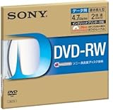 Sony DVD-RW 4.7GB データ用 2倍速対応 ホワイトプリンタブル DMW47HP