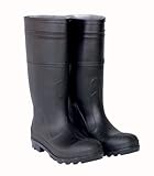 CLC Rain Wear R24012 Over The Sock Black PVC Rain Boot with Steel Toe, Size 12 by CLC Rain Wear [並行輸