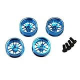 イーグル模型 ミニ四駆用BBS Eタイプ大径ホイール #MINI4-W004-LBL