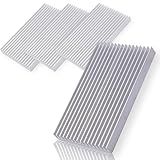 (アウプル) アルミ製 ヒートシンク 10 × 6 × 1 cm 放熱板 冷却 大型 フィン PC ノート 外付け ディスク スマホ 放熱(4個セット)