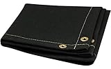 Steiner 397-6X8 Z-Flex 26 oz Black Vermiculite Coated Fiberglass Welding Blanket, 6' x 8' [並行輸入品]