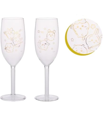 Amazon | ちい*かわ ファミマ 限定 グラス 2種類セット グラス