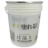 ワンウィル:Easy&Color珪藻土 18kg ホワイト