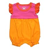 Babysoyベビーガールズカラーブロックプリンセスロンパース カラー: マルチカラー