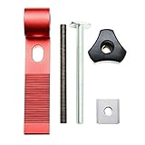 Perfk Tトラック　ブロッククランプ　マイタートラック　プラテン　木工ジョイント　アルミニウム合金