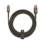 House of Marley REWIND 充電ケーブル - USB C - USB A 充電ケーブル エクストラロング 絡まないケーブル 3M 持続可能な素材使用