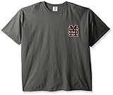 NCAAミシシッピ州ブルドッグ状態野球レース半袖Tシャツ、XXL、グレー