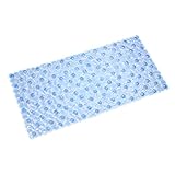 HAMSWAN ® Pebble Shingle Largeバスシャワーマットno出荷Anti Bacterial Long 15 x 30インチ(ブルー)