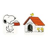 大西賢製販 ピーナッツ(スヌーピー) シートフックセット(2P) スヌーピー/フレンズ 5.7×5.4/6.3×6.8(cm) 『PEANUTS』 PZ-803
