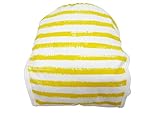 ジェフ 手書ボーダー 内オムツカバー 黄 80cm
