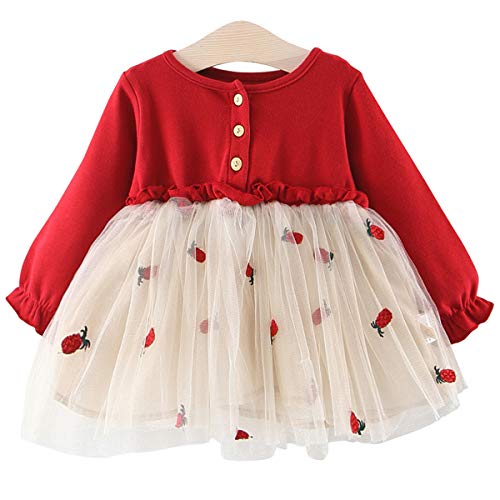 新しさ オピエート 歌う いちご 柄 ワンピース キッズ Naturalfibersgroup Org