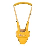 赤ん坊の幼児ベルト、綿の通気性のバスケットタイプ安全な旅行幼児ベルト,Yellow