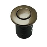 Rohl as425 Air Activatedスイッチボタンのみfor Waste Disposal、 H 2 1/4" x W 1 3/4" x D 1 3/4" AS425EB 1