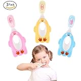 ファンシー3パックステップ1歯ブラシ、ソフト剛毛、安全トレーニング歯ブラシ1 – 6才 One Size 14202274