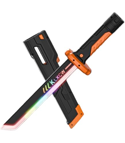 Amazon.co.jp: FYDN 光る武士刀 武器 発光 模造刀 ロールプレイ小道具