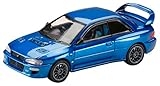 HJ64 1/64 スバル インプレッサ 22B Sti Version (GC8改) / ユーロカスタムバージョン ソニックブルーマイカ 完成品