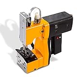 Hanchen GK9-500 ポータブル袋縫ミシン 袋口縫い 織りバッグ・麻袋・クラフトバッグ・紙袋 業務用 (110V)