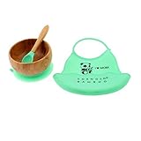 DealMux竹滞在は、食器を給餌サクションボウルスプーンセットを入れて