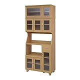 JK Lycka　land　レンジ台　90cm幅 上置きセット FLL-0010SETNA