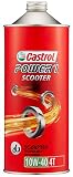 Castrol(カストロール) エンジンオイル 10W-40 POWER1 SCOOTER 4T MA2 1L バイク 4サイクルエンジン用 部分合成油