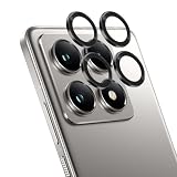 For Xiaomi 14T Pro カメラフィルム レンズ保護フィルム 強化ガラス Ubefuu【旭硝子素材 9H強度】耐衝撃 飛散防止 キズ防止 高透過率 指紋・汚れ防止 気泡ゼロ 露出オーバー防止 簡単貼り付け ブラック