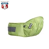 Kangaroobaby®多機能 ヒップシートキャリア ヒップシート ベビーキャリア 四色の Hipseat ( green)
