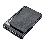 Nsodigry 2.5インチ HDD SSD エンクロージャ USB 3.0 - 外付けハードドライブケース ノートパソコン デスクトップ PC 用 高速データ転送