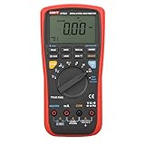 UNI-T UT531 デジタル・マルチメータ付絶縁抵抗計 オーム電流計 500~1000 V レッド＆グレー（ データホールド機能/オートレンジング/True-RMS/電圧テスト）