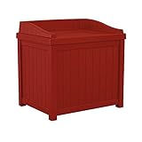 Suncast樹脂ストレージシートデッキボックス22-gallon )