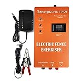 KAKAYAYA 電気柵 電気柵動物 フェンスエナジャイザー 養鶏場用に調整可能な高出力パルス